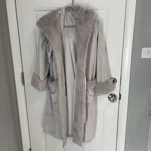 Pottery Barn Faux Fur Robe